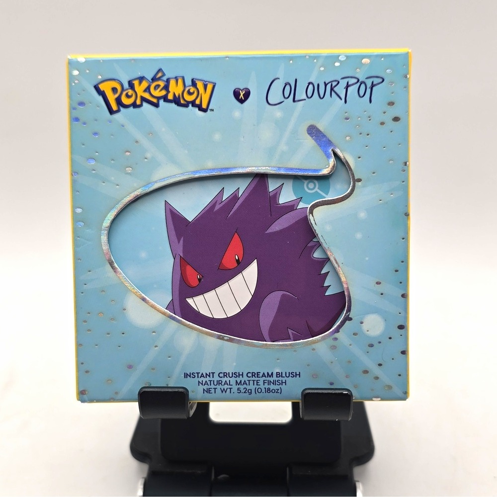 ColourPop Pokémon Hypnosis Instant Crush Cream Blush Purple Matte 0.18 oz